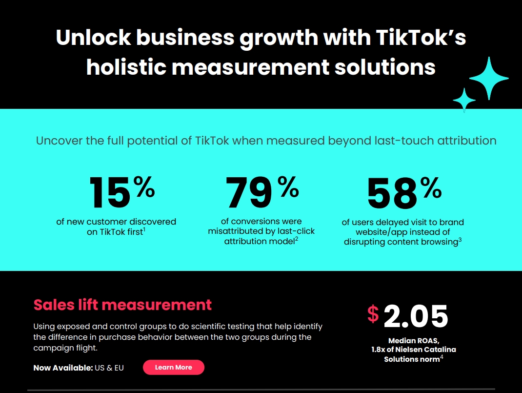 TikTok for Business：2024年TikTok全面数据测量解决方案