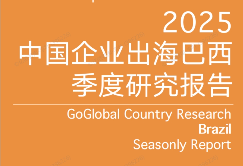 2025年中国企业出海巴西季度研究报告